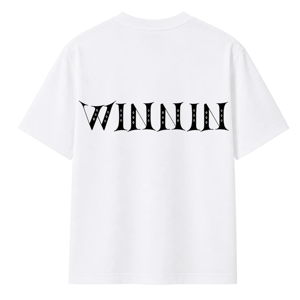 WINNIN™ House Initial T-Shirt - White