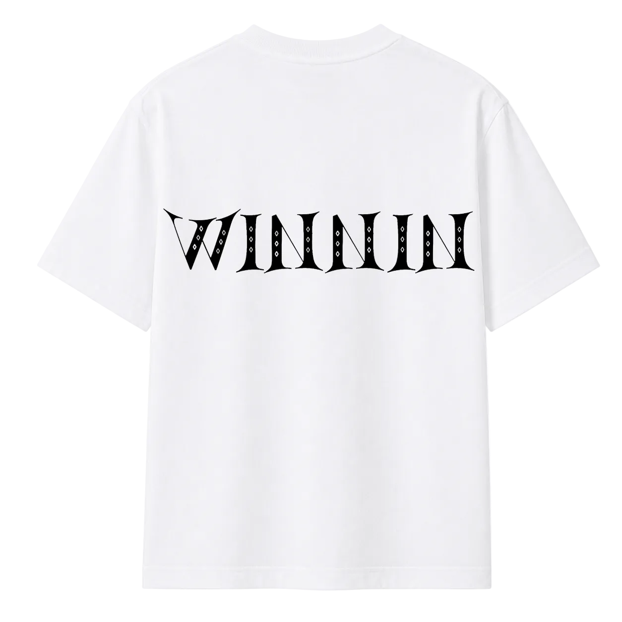 WINNIN™ House Initial T-Shirt - White