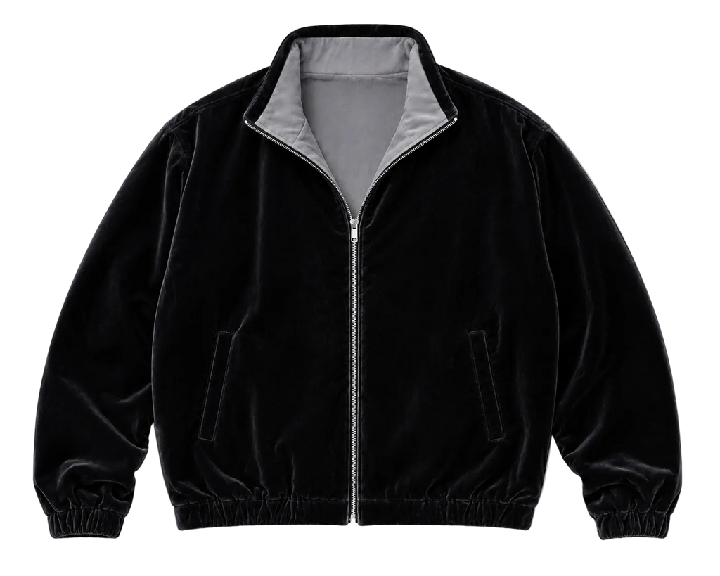 WINNIN™ Reversible Velvet — Jacket Shadow Black