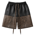 WINNIN™ Python Leisure Shorts — Brown