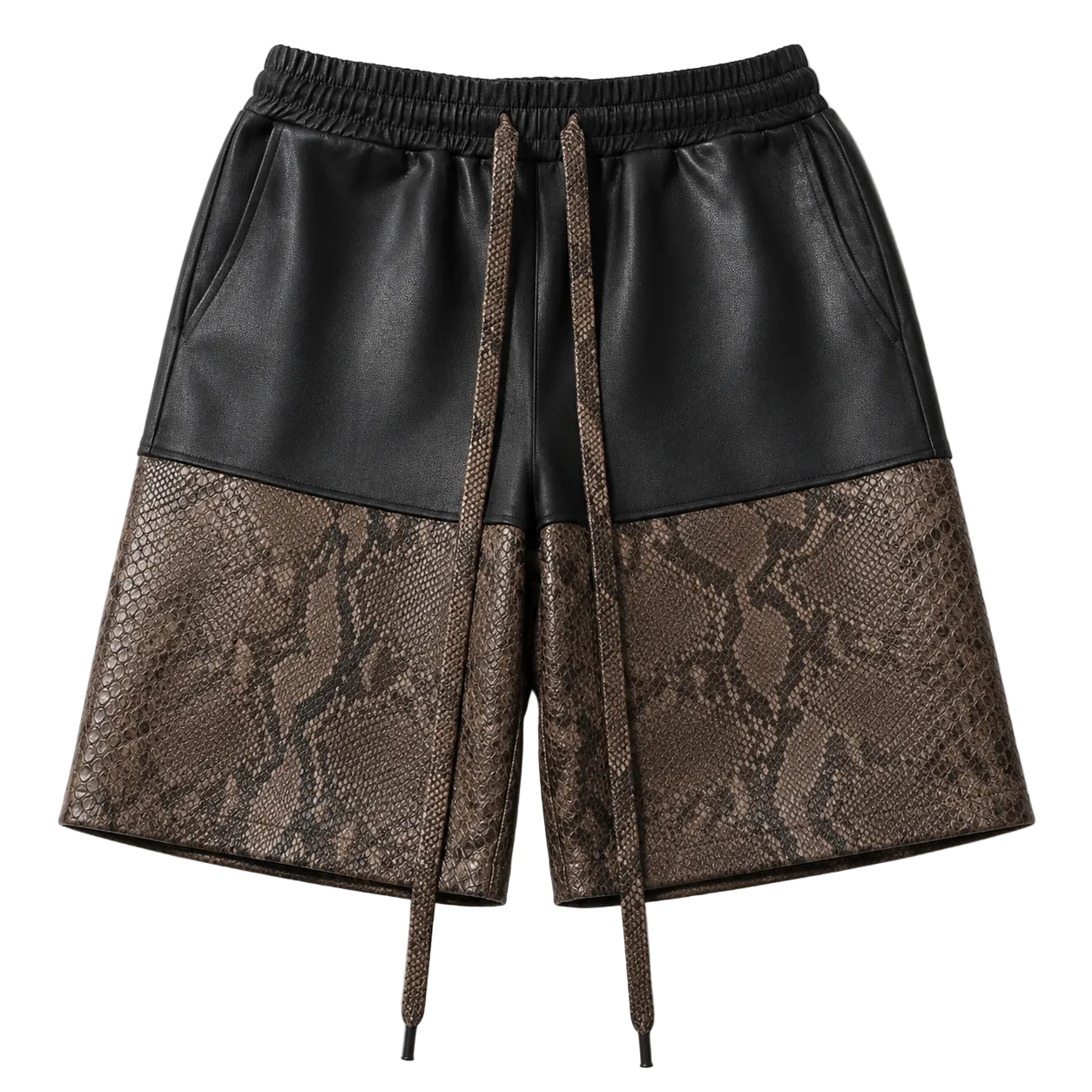 WINNIN™ Python Leisure Shorts — Brown