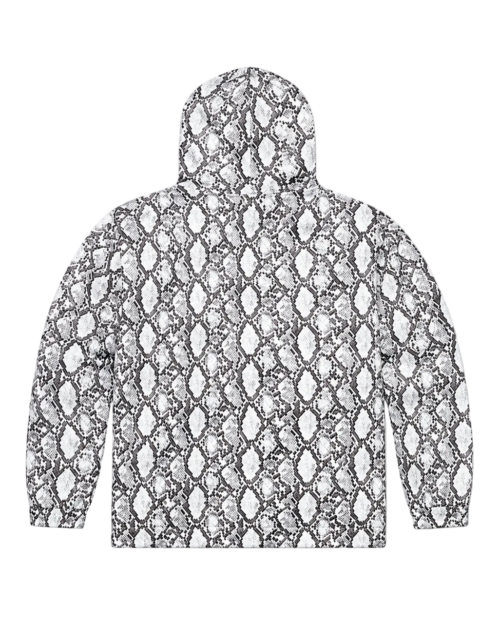WWLH White Python Print Hoodie