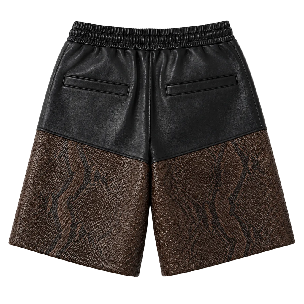 WINNIN™ Python Leisure Shorts — Brown
