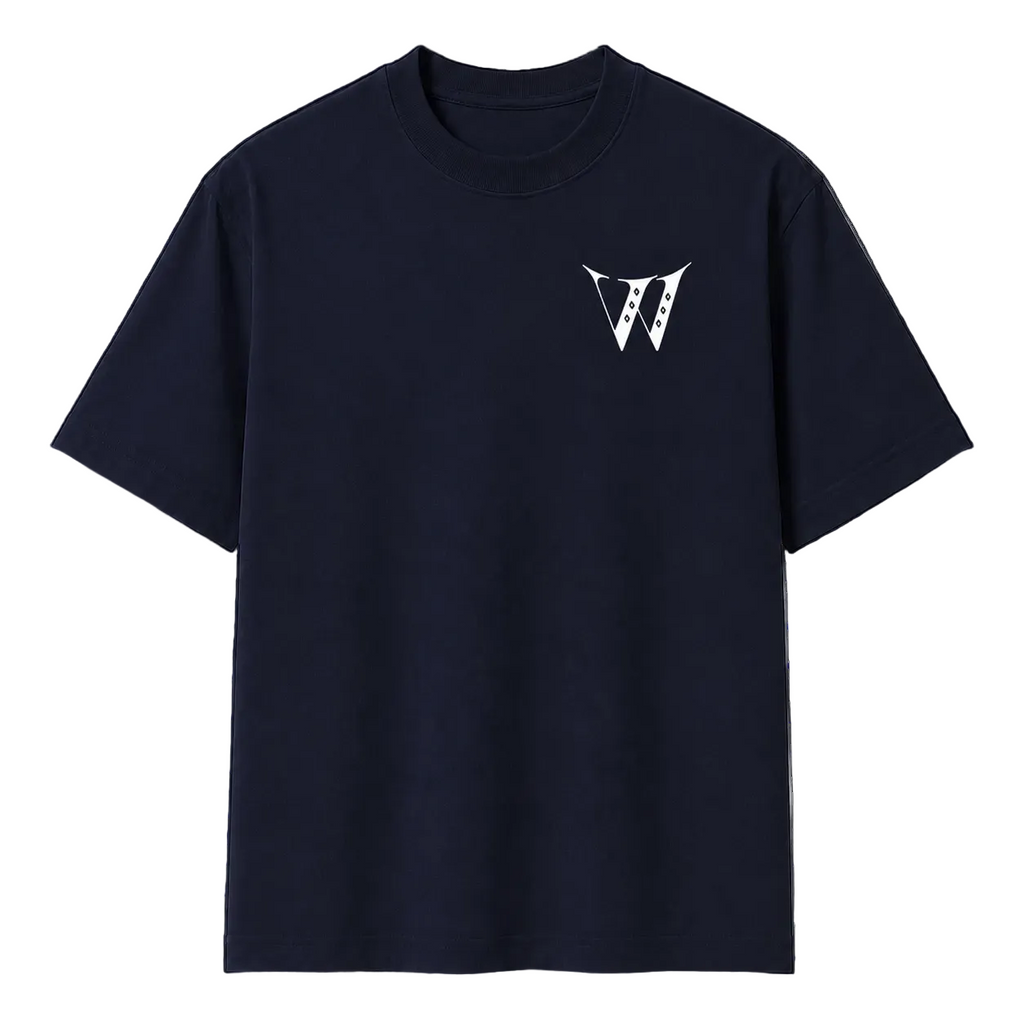 WINNIN™ House Initial T-Shirt - Metallic Blue