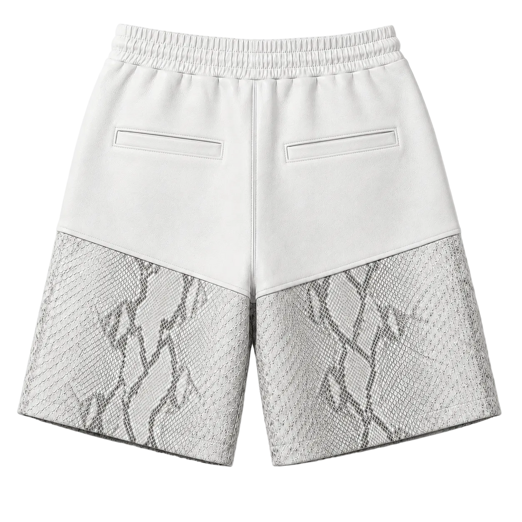 WINNIN™ Python Leisure Shorts — White