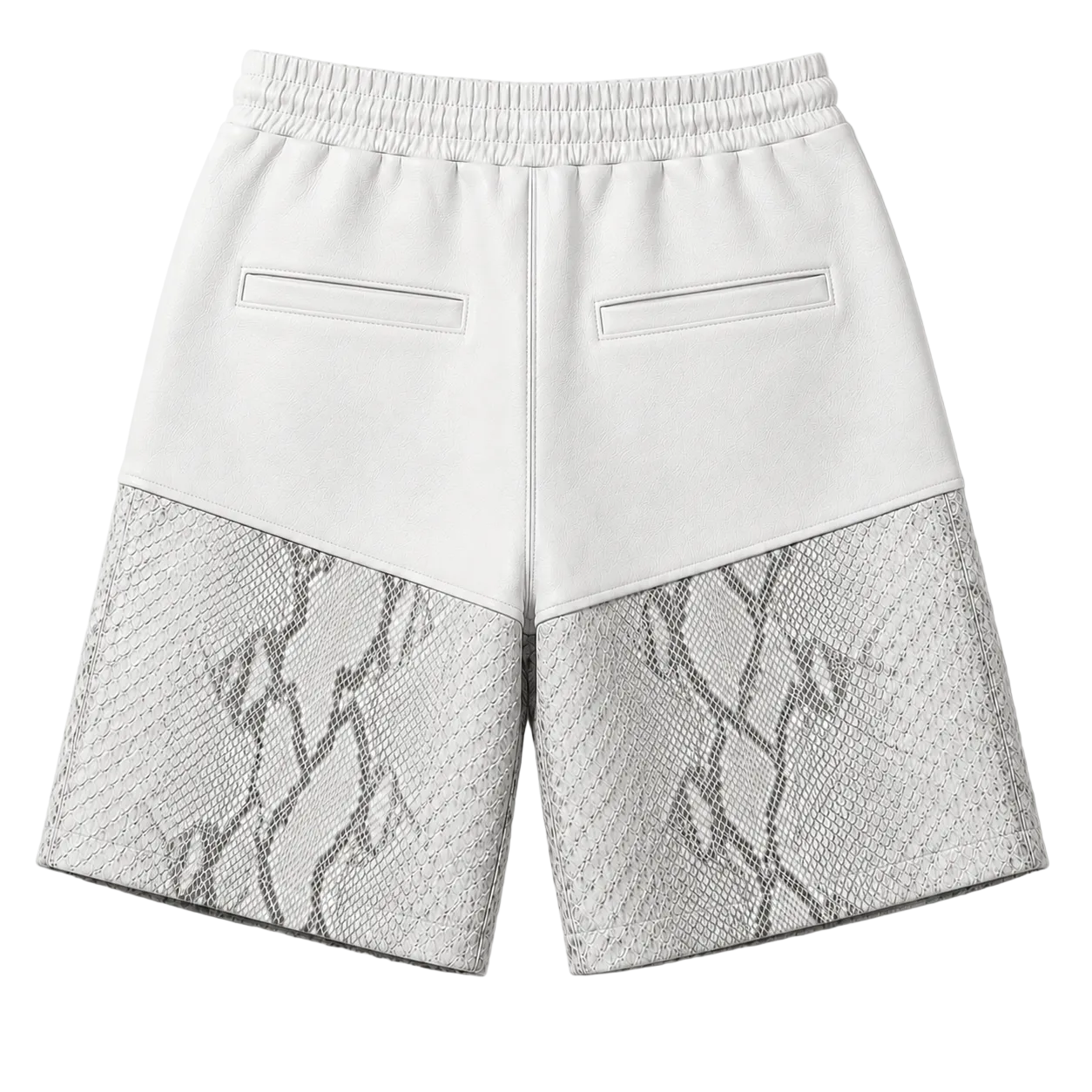 WINNIN™ Python Leisure Shorts — White