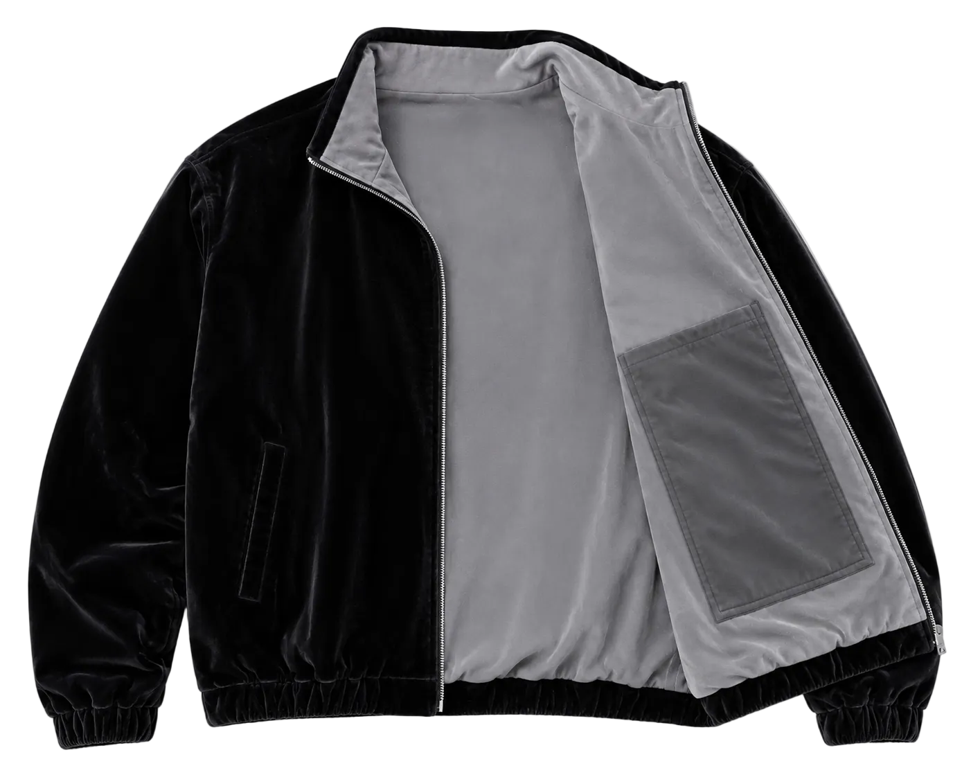 WINNIN™ Reversible Velvet — Jacket Shadow Black