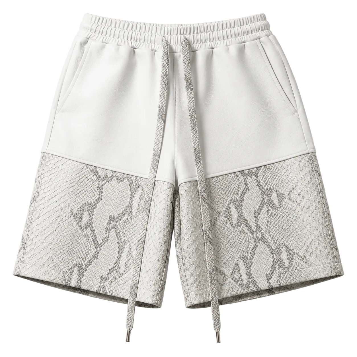 WINNIN™ Python Leisure Shorts — White