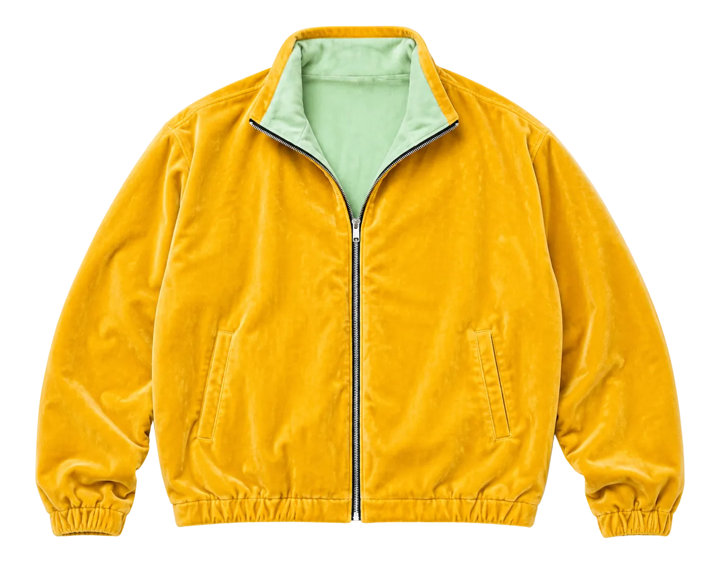 WINNIN™ Sunset Reversible Jacket — Dual State Gold / Mint