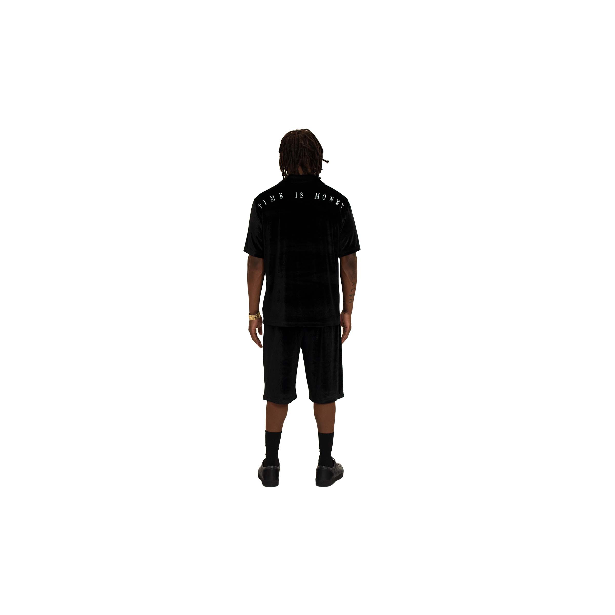 Time Is Money Clock™ Velvet Shirt