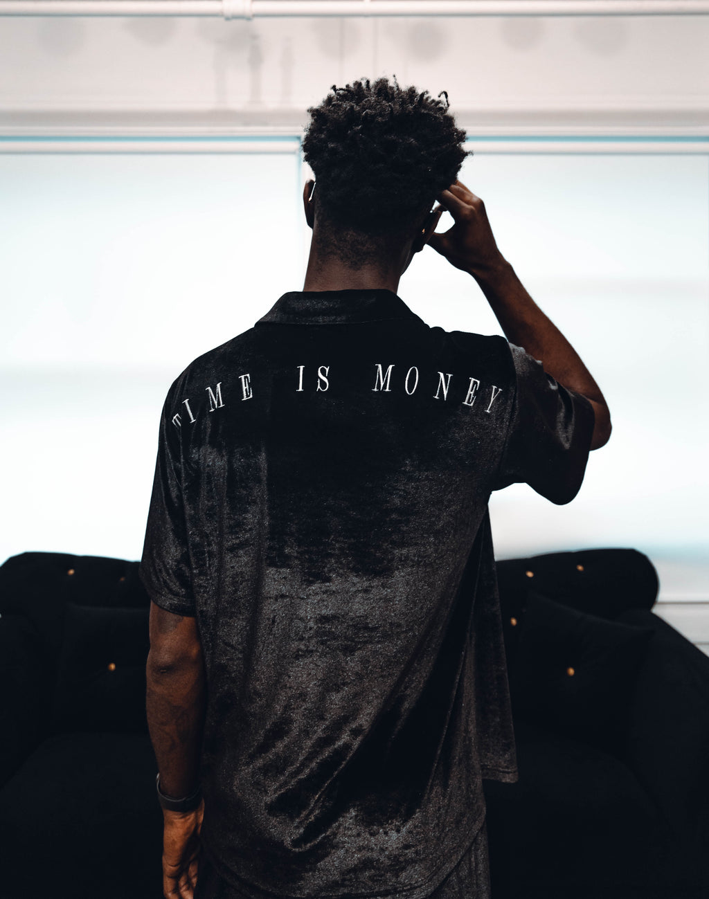 Time Is Money Clock™ Velvet Shirt