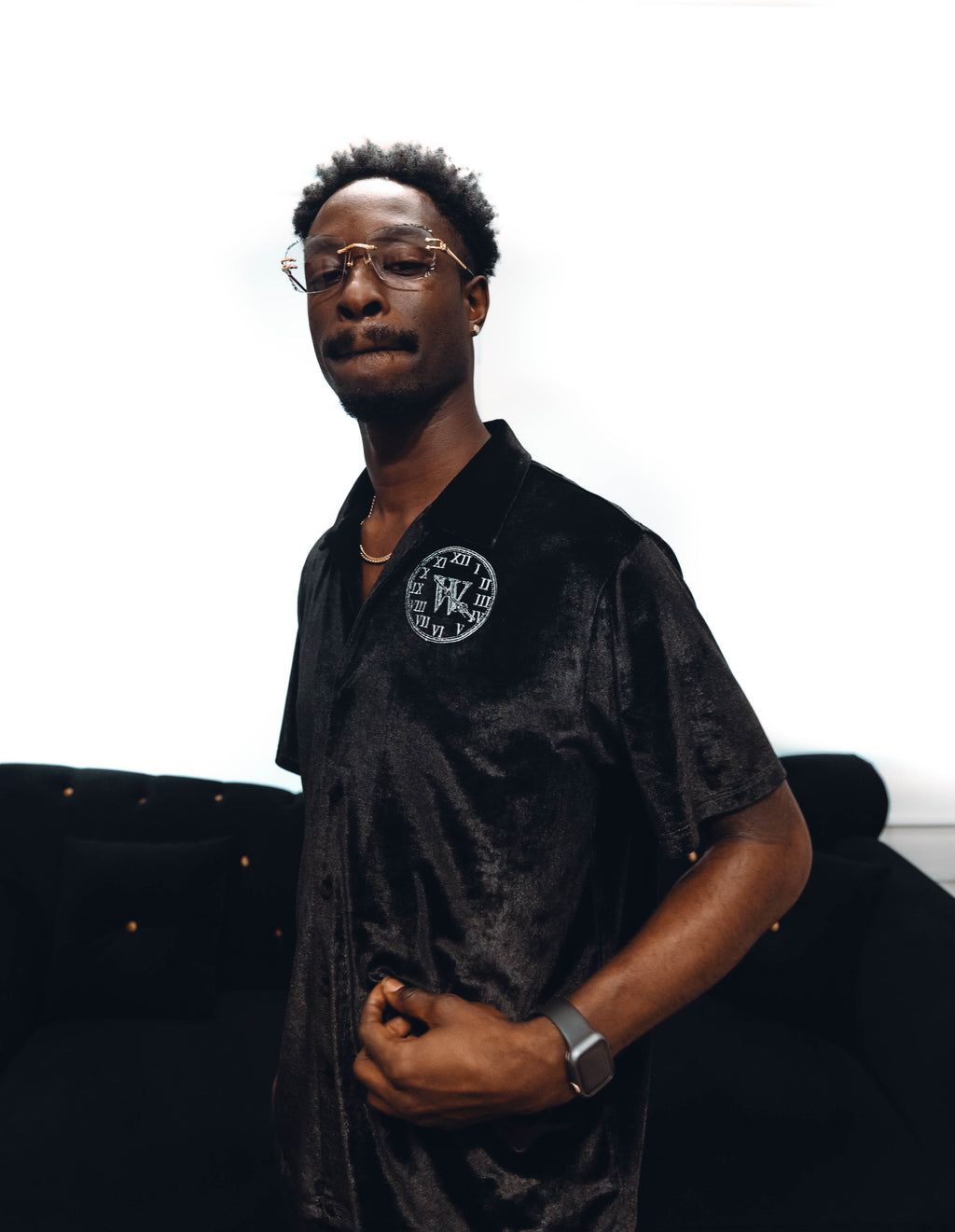 Time Is Money Clock™ Velvet Shirt