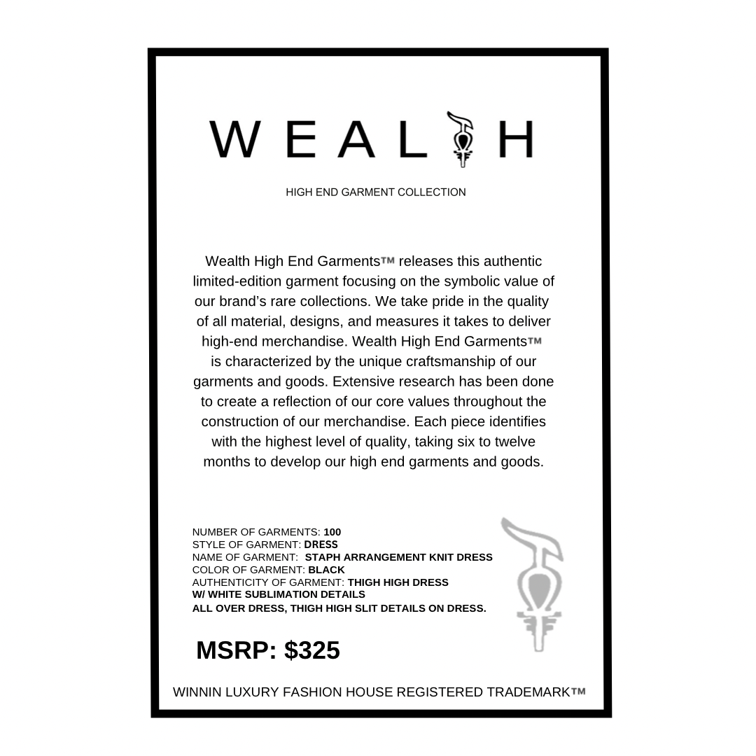 Staph ™ Arrangement Knit Dress