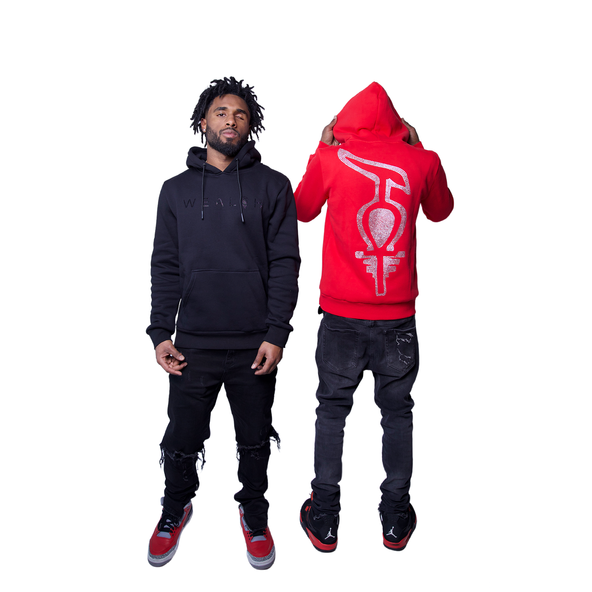 Wealth Staph of Ptah ™  Stones Hoodie