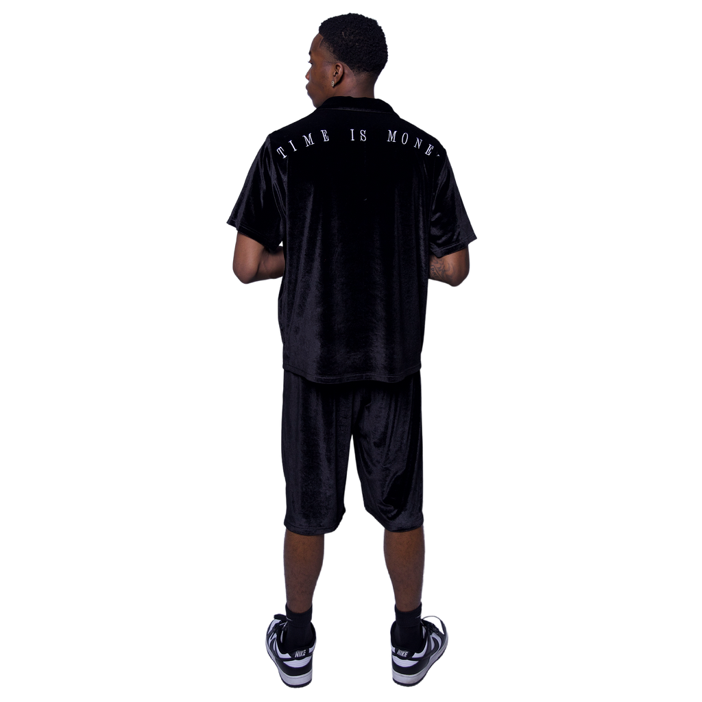 Time Is Money Clock™ Velvet Shirt